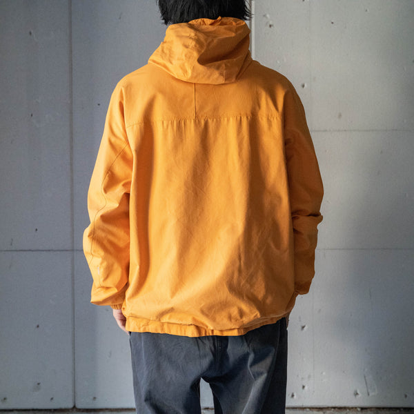 1990s 'Timberlannd' orange color nylon zip up jacket