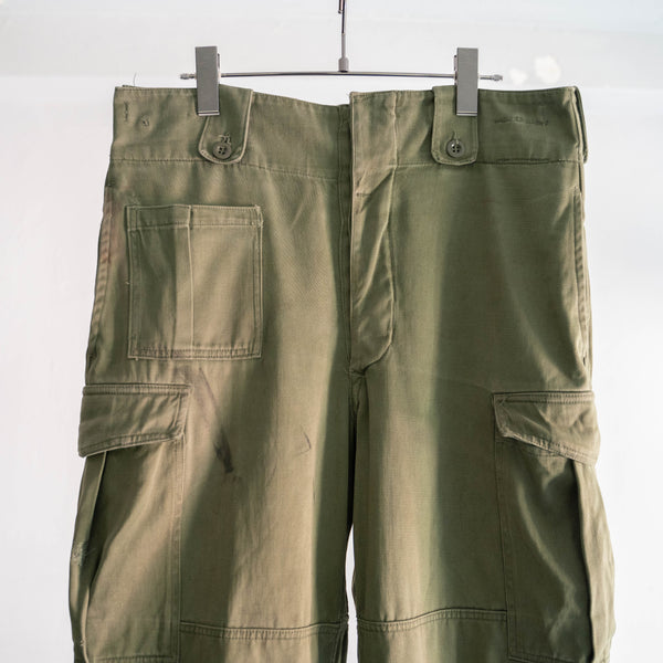 1960s Belgium military M64 cargo pants