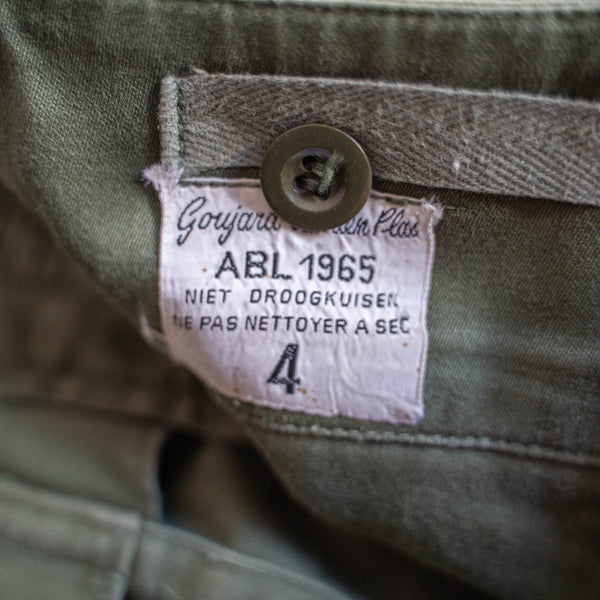 1960s Belgium military M64 cargo pants