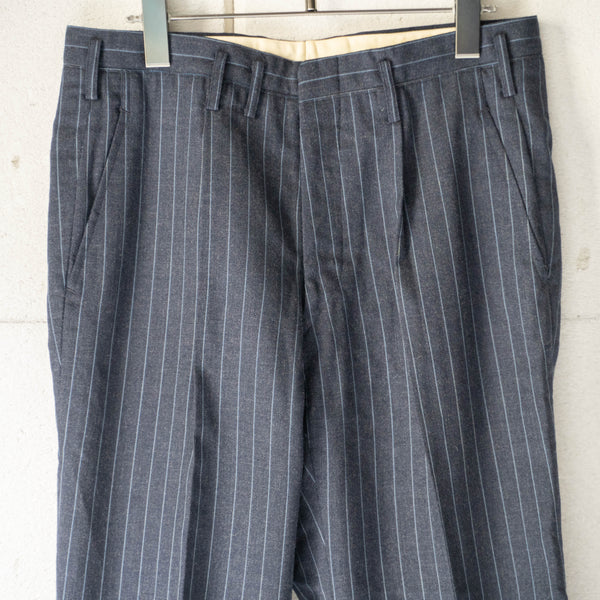 1960-70s Japan vintage navy × blue striped set up