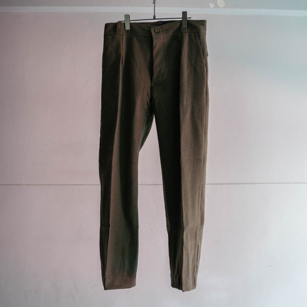 around 1970s Italian military wool battle dress pants 'dead stock'