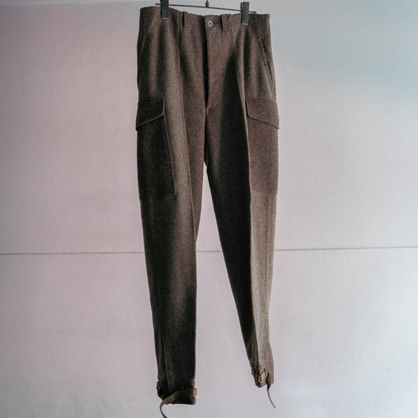 1930-50s Swedish military M-39 wool pants 'dead stock'