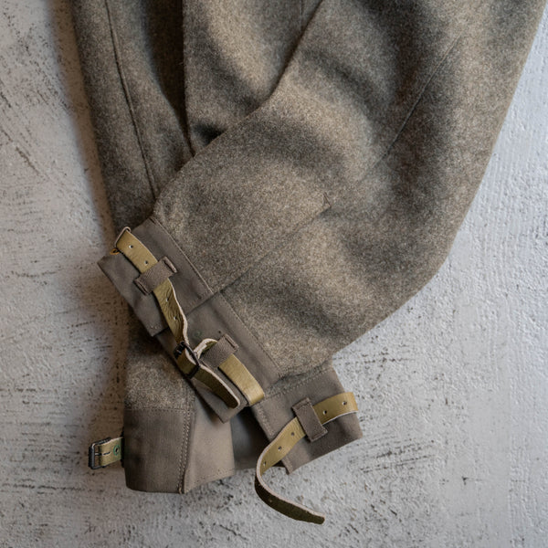 1930-50s Swedish military M-39 wool pants 'dead stock'