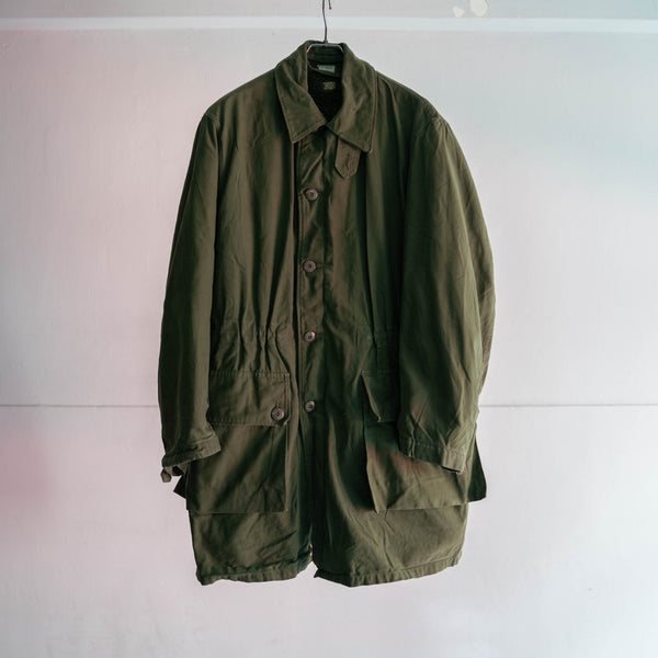 1950-80s Swedish military M-59 coat with liner