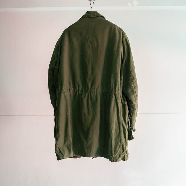 1950-80s Swedish military M-59 coat with liner