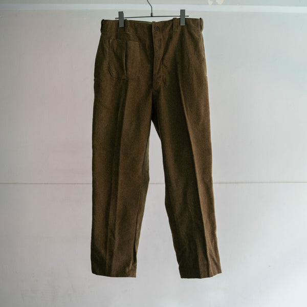 1960s Europe military wool battle dress pants 'mint condition'
