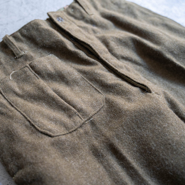 1960s Europe military wool battle dress pants 'mint condition'