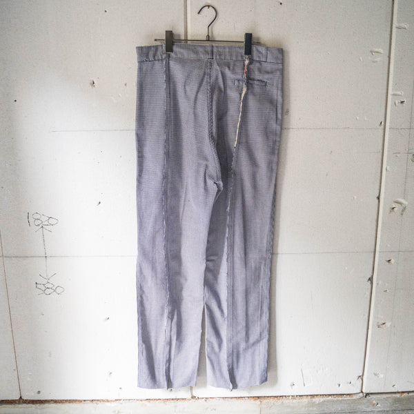 around 1980s Europe chef × chef docking wide pants