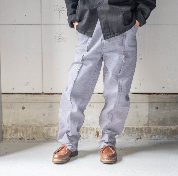 around 1980s Europe chef × chef docking wide pants