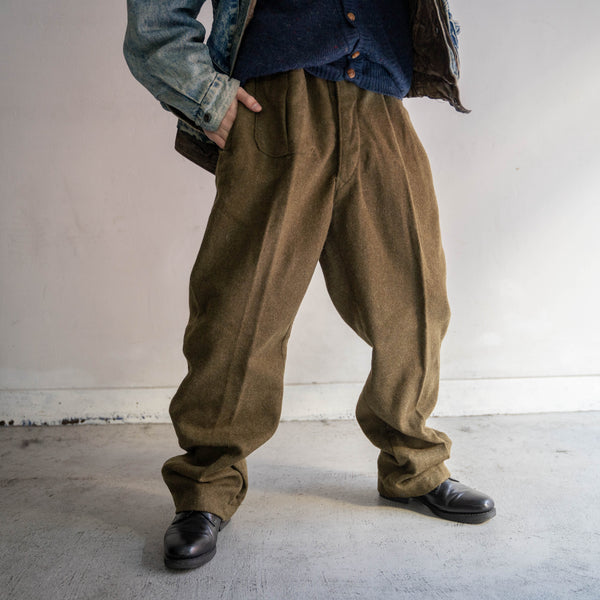 1960s Europe military wool battle dress pants 'mint condition'