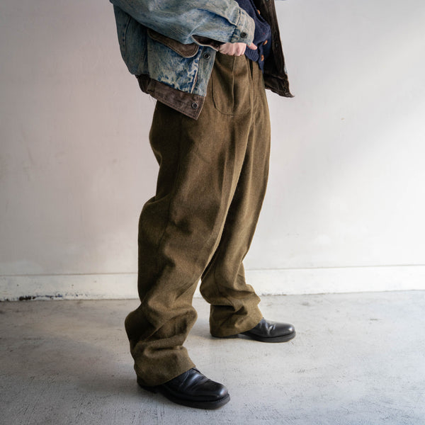 1960s Europe military wool battle dress pants 'mint condition'