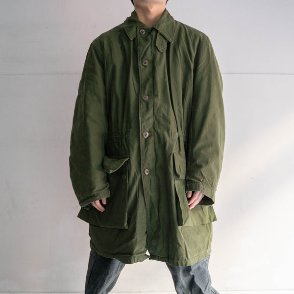 1950-80s Swedish military M-59 coat with liner