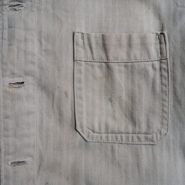 1940s Europe work jacket -using US military fabric-