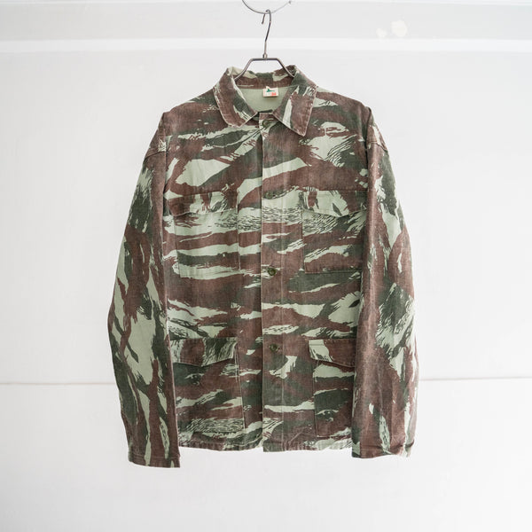 around 1960s France camouflage hunting jacket