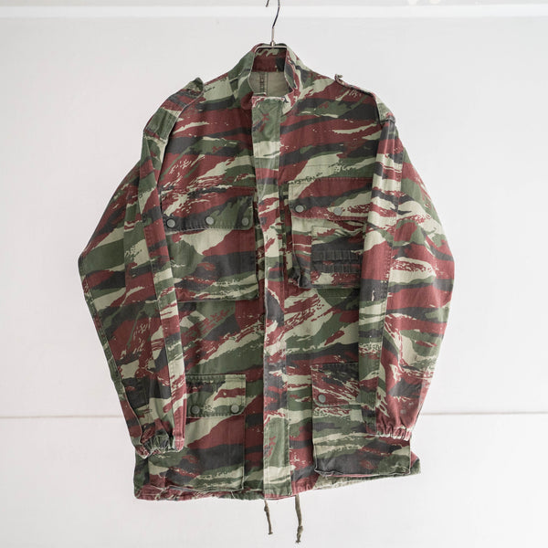 around 1960s French military type lizard camo paratrooper jacket 'civilian type'