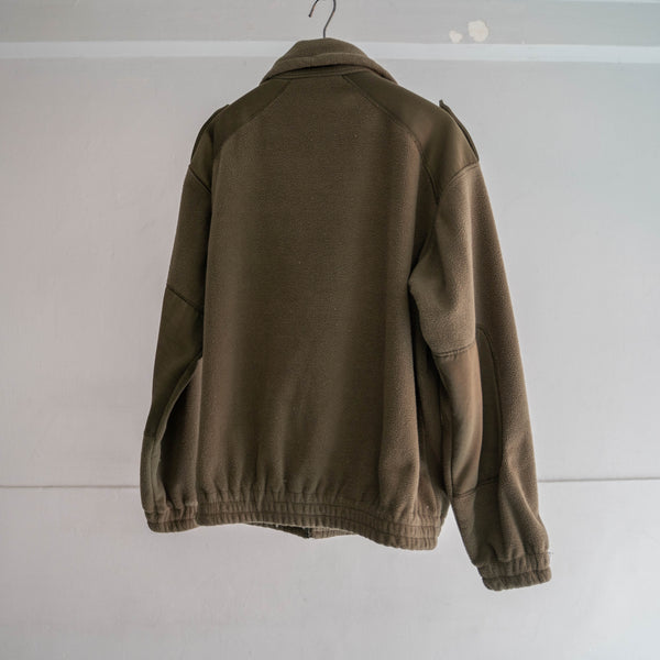 1990s MIL-TEC brown khaki fleece blouson