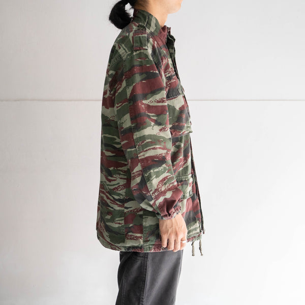 around 1960s French military type lizard camo paratrooper jacket 'civilian type'