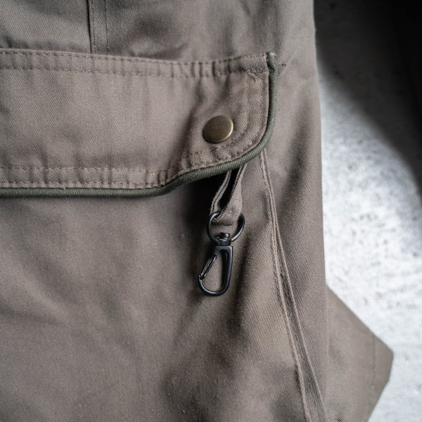 1980-90s Europe dark olive hunting jacket