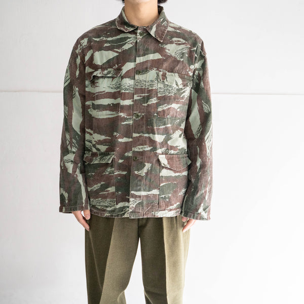 around 1960s France camouflage hunting jacket