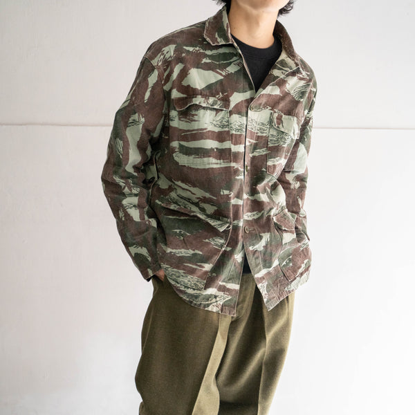 around 1960s France camouflage hunting jacket