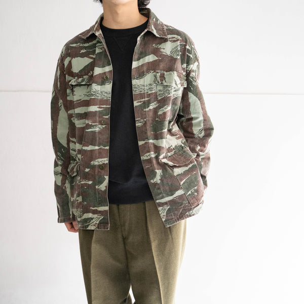 around 1960s France camouflage hunting jacket