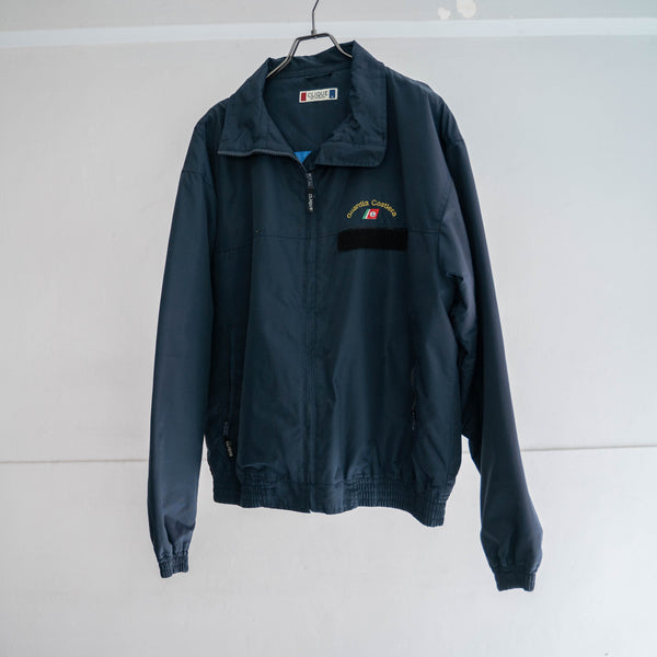 2000s Italian government navy nylon blouson 'mint condition'