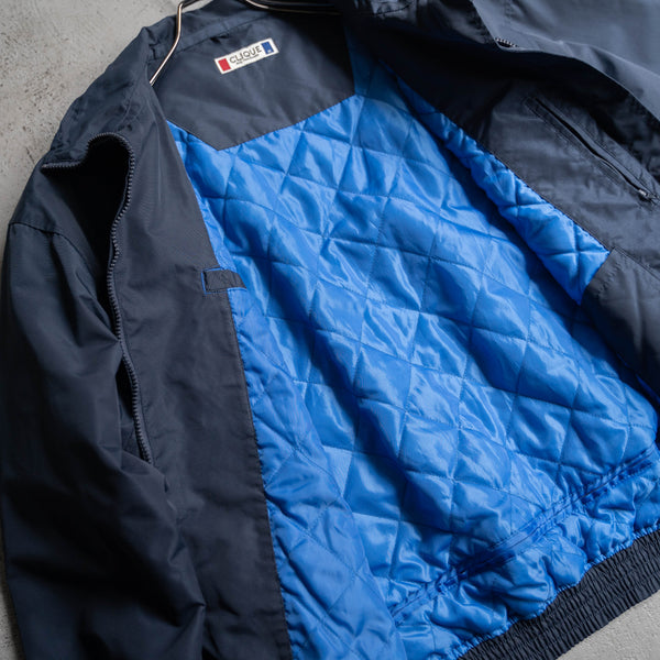 2000s Italian government navy nylon blouson 'mint condition'