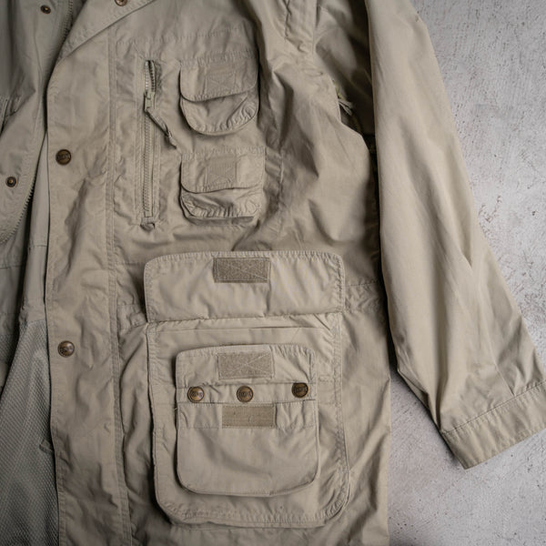 1980-90s Europe ivory good-gimmick fishing jacket