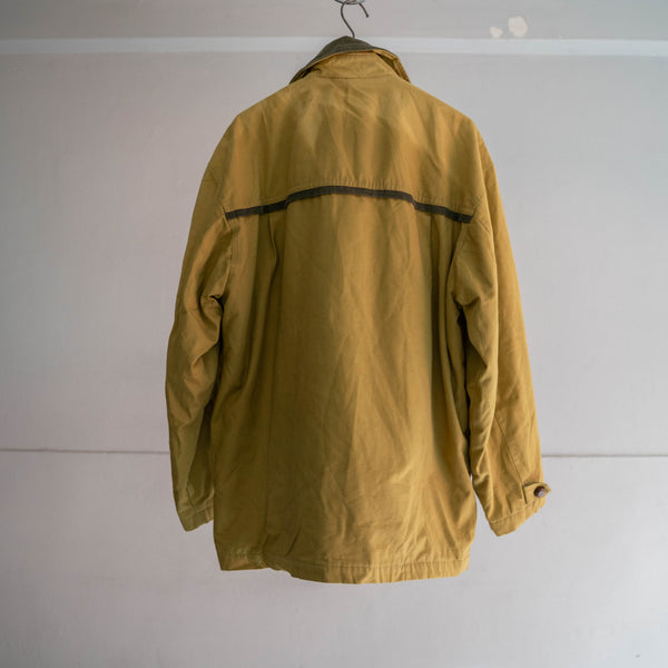 around 1980s Europe mustard yellow canadian coat