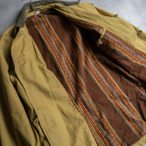around 1980s Europe mustard yellow canadian coat