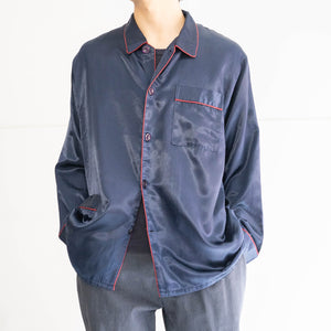 around 1990s Germany dark navy color pajama shirt