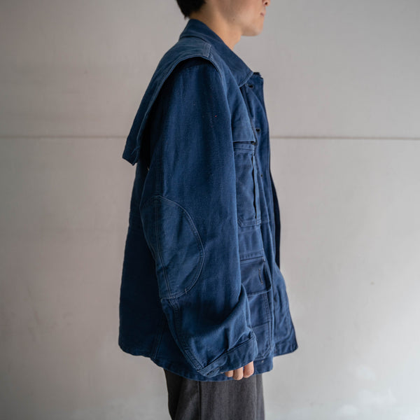 1970-80s German government blue logger jacket -rare color-