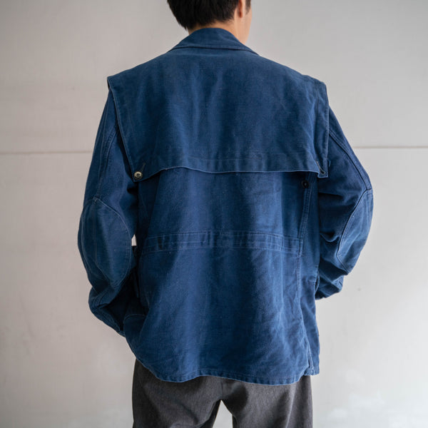 1970-80s German government blue logger jacket -rare color-