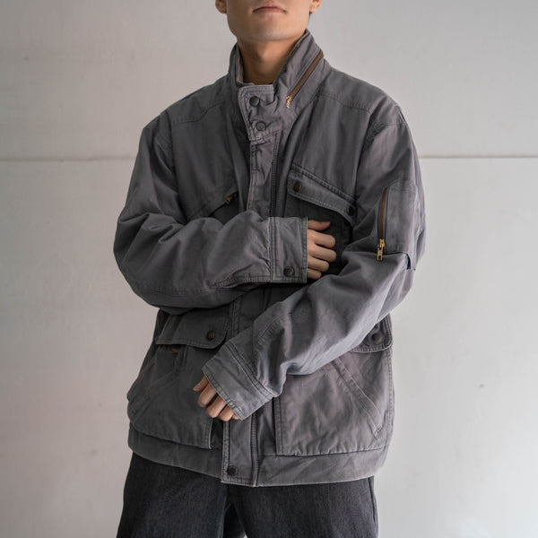 1980-90s M-65 modified gray short jacket