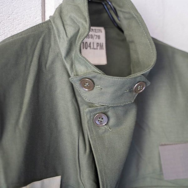 1950~60s French military air force stand collar jacket 'dead stock'