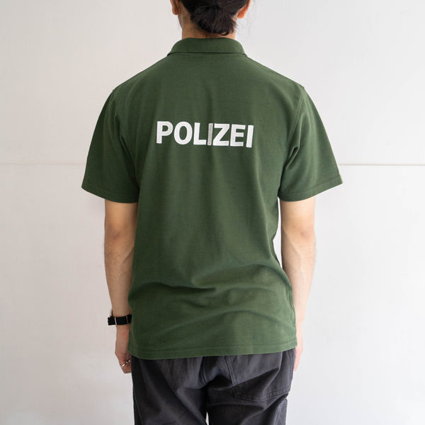 around 2000s Germany police polo shirt 'dead stock'