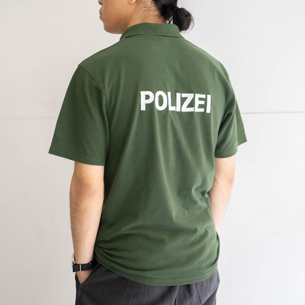 around 2000s Germany police polo shirt 'dead stock'