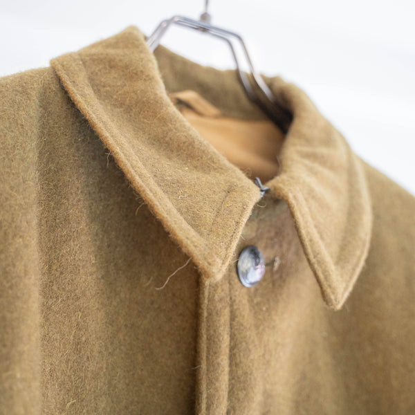 1980s Romanian military khaki color wool coat 'mint condition'