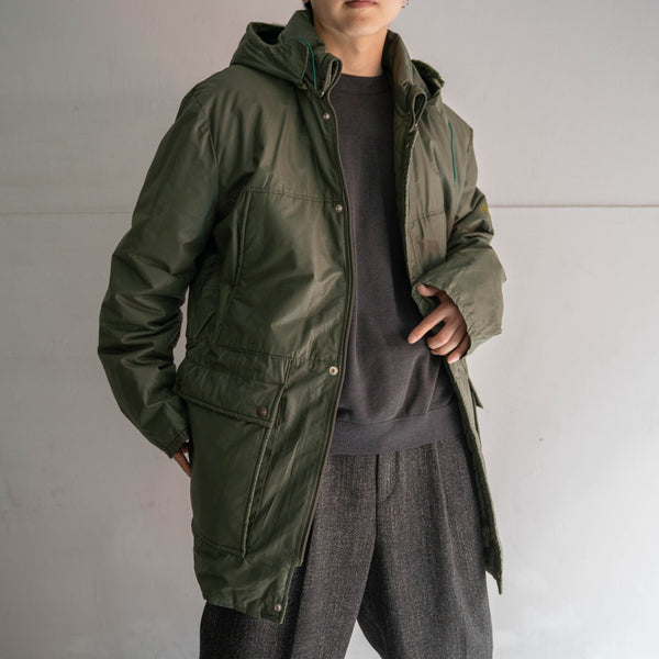 1990-00s Italy green tech half coat 'mint condition'