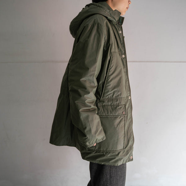 1990-00s Italy green tech half coat 'mint condition'