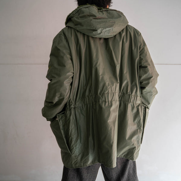 1990-00s Italy green tech half coat 'mint condition'