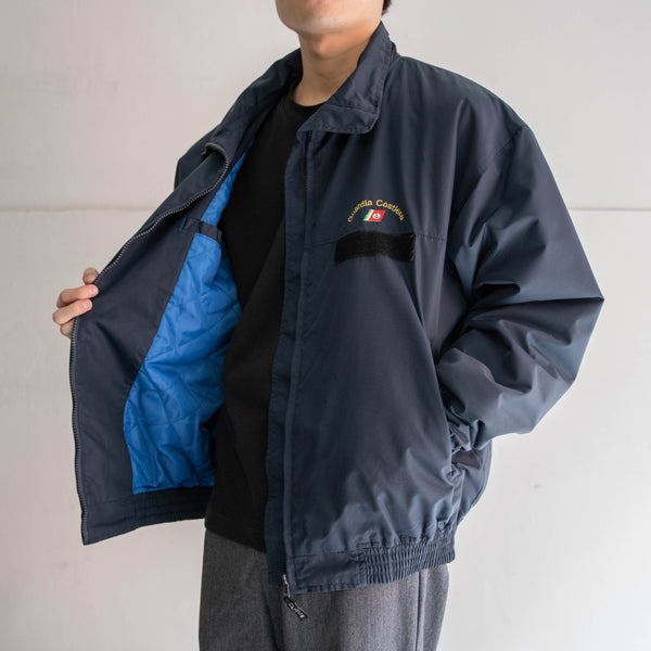 2000s Italian government navy nylon blouson 'mint condition'