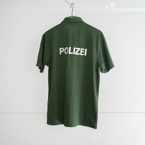 around 2000s Germany police polo shirt 'dead stock'