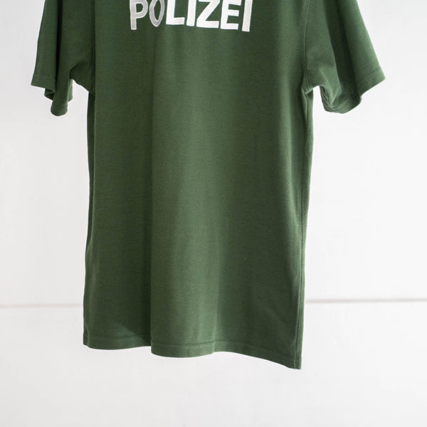 around 2000s Germany police polo shirt 'dead stock'