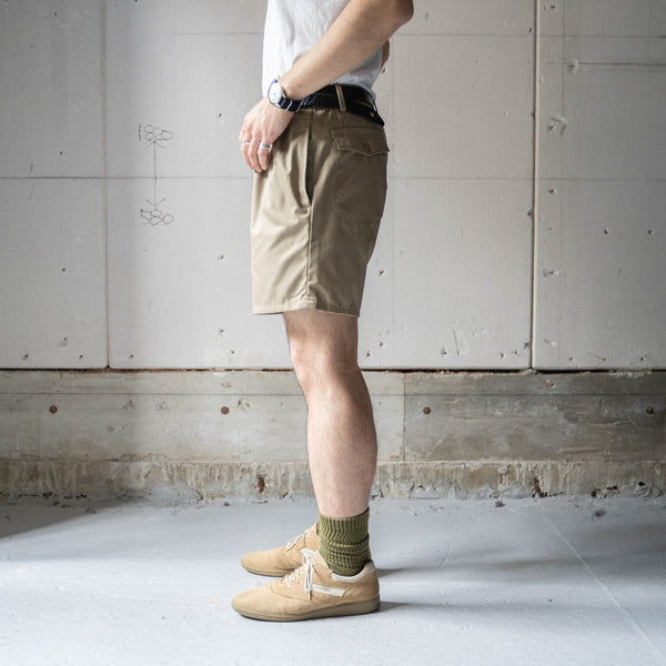 1980-90s Italian military 2tack chino shorts 'dead stock'　