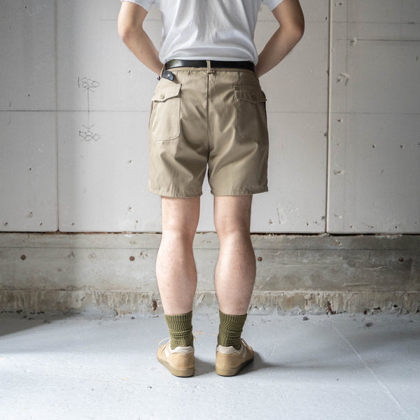 1980-90s Italian military 2tack chino shorts 'dead stock'　