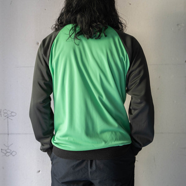 around 1980s Belgium black × green track jacket