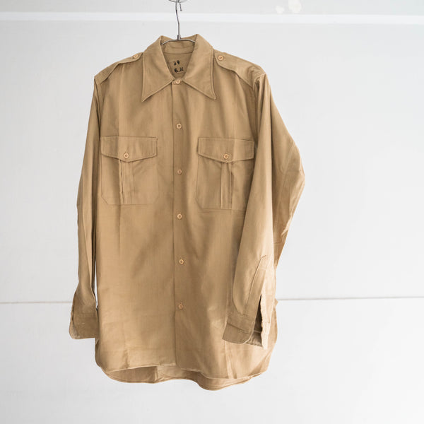 1940-60s French military m47 shirts 'dead stock'