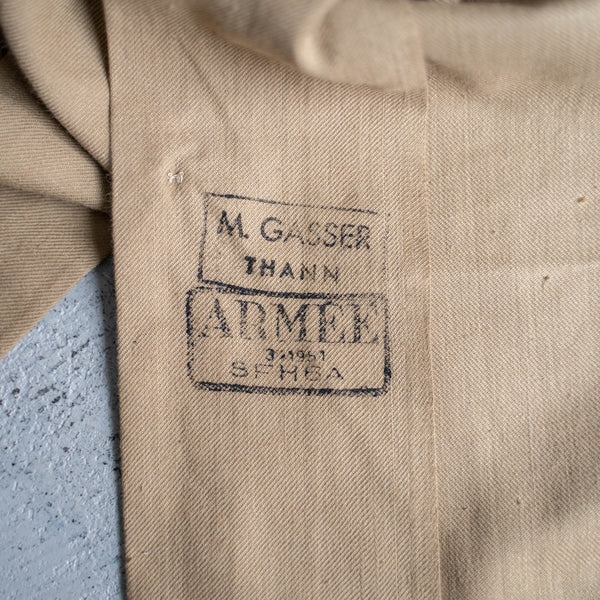 1940-60s French military m47 shirts 'dead stock'