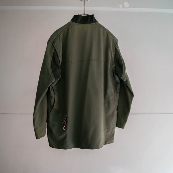 around 1980s Italy light green hunting blouson